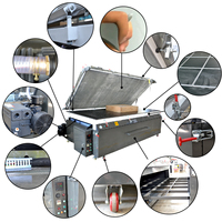 Machine de thermoformage Corian pour surfaces solides, presse à membrane sous vide, four de chauffage à circulation d'air chaud, thermoformage sous vide