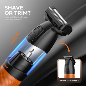 Livraison rapide, kit <span class=keywords><strong>de</strong></span> toilettage pour <span class=keywords><strong>homme</strong></span> 6 en 1, kit <span class=keywords><strong>de</strong></span> toilettage des poils du corps, du nez, du visage, <span class=keywords><strong>de</strong></span> la <span class=keywords><strong>barbe</strong></span>, tondeuse professionnelle sans fil, tondeuse à <span class=keywords><strong>barbe</strong></span> - Product Image 3