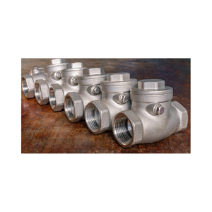 Válvula de Retención Manual de Acero Inoxidable Alesol (1 Pulgada) para Control de Flujo de Agua, Garantiza un Flujo Unidireccional Confiable, Evita el Reflujo, Industrial - Product Image 2