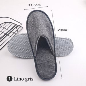 Zapatillas desechables de <span class=keywords><strong>hotel</strong></span> Zapatillas de esponja desechables de <span class=keywords><strong>HOTEL</strong></span> EL <span class=keywords><strong>HOTEL</strong></span> usa zapatillas desechables de <span class=keywords><strong>lino</strong></span> de algodón - Product Image 4