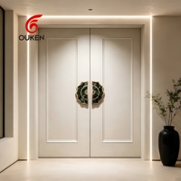 Poignée de porte en marbre vert effet marbre, poignées de porte en bronze rouge mat, poignées de porte en verre poli de luxe pour villa et hôtel