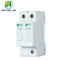 Parafoudre solaire photovoltaïque, dispositif de protection contre les surtensions, SPD CC 20KA 40KA 1P 2P 3P 4P T1 T2 500V 600V 800V 1000V 1500V