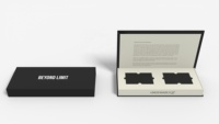 Boîte Cadeau Luxe pour Carte VIP et Carte de Crédit avec Logo Personnalisé, Emballage Rigide en Carton Métallique Magnétique, Noir, Blanc, pour Affaires et Mariage