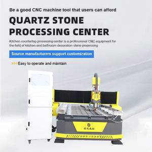 Router <span class=keywords><strong>CNC</strong></span> Automatico Mingke con Controllo PLC e Trasmissione a Ingranaggi per Macchina da Taglio di Pietra per Cucina e Bagno, Motore a Basso Consumo - Product Image 2