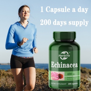 Suplemento Herbal Natural de Equinácea en Polvo, 400 mg, Suplemento Dietético para la Salud, Apoyo al Sistema Inmunológico, Venta al por Mayor OEM/ODM - Product Image 4