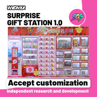 Fabricant d'origine de distributeurs automatiques de jouets Gacha - Machine Gachapon KEKU avec accepteur de billets/code QR