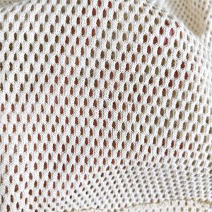 Stock 100% Matériau <span class=keywords><strong>de</strong></span> poche en maille carrée tissé en <span class=keywords><strong>coton</strong></span> biologique, 200gsm, peigné et respectueux <span class=keywords><strong>de</strong></span> l'environnement pour le shopping. - Product Image 1