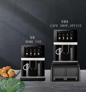 Espumador de leche con pantalla táctil superautomático de 7 "Máquina automática de café expreso italiano - Product Image 4