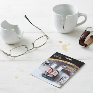 กาวเหลวชนิดพิเศษสำหรับติดพลาสติกและหนัง บรรจุในหลอดอลูมิเนียมสองหลอด - Product Image 1