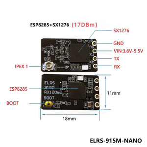 Elrs 915MHz / 2.4GHz ตัวรับสัญญาณ NANO expresslrs แบบ T เสาอากาศรองรับ WIFI อัพเกรดสำหรับ RC FPV traversing drones - Product Image 3