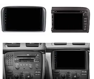 UPSZTEC ระบบแอนดรอยด์จอสัมผัส,เครื่องเล่นดีวีดีวิดีโอ GPS แบบพิเศษสำหรับ Volvo XC70 S80 1998 1999 2000 2001 2002-2006