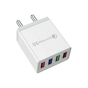 Ấn độ pin sạc 18W 10W USB Type-C sạc du lịch <span class=keywords><strong>Adapter</strong></span> cho Ấn Độ Bộ sạc đa cổng cho điện thoại di động OEM nhà máy giá - Product Image 2