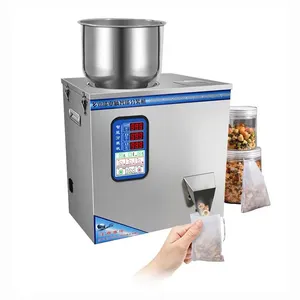 TEBAK Semi Automatic Tabletop Digital Control Spice Tea Coffee Particle Granule Weighting Filling Machine