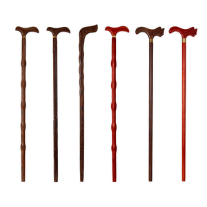 Canne de marche personnalisée pour personnes âgées, handicapées, avec poignée résistante à l'usure, antidérapante, solide, en <span class=keywords><strong>bois</strong></span>, pour l'extérieur - Product Image 1