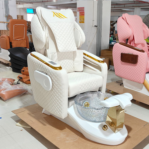 Sillón de Pedicura Profesional de Lujo Moderno para Salón de Uñas, con Masaje y Spa para Pies - Product Image 5