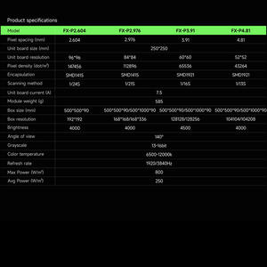 Système de mur vidéo LED intérieur/extérieur P2.6 P2.9 P3.91, écran suspendu pour <span class=keywords><strong>le</strong></span> commerce, idéal pour <span class=keywords><strong>regarder</strong></span> les matchs de football de la Coupe du Monde - Product Image 3
