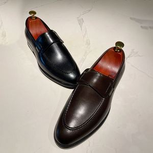 Nouvelles Chaussures Homme en Peau de Mouton à Enfiler, de Haute Qualité, les Plus Vendues, de Créateur, Formelles, Décontractées, pour Mariage, Automne - Product Image 2
