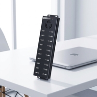 A-805P Sipolar Estación de Carga USB 2.0 de 20 Puertos, 120W, Cargador Multi Dispositivo para Teléfonos, Tabletas, PC y Aplicaciones Industriales