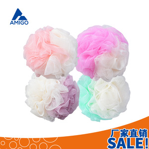 Amigo Bath Sponge Flower 50g PP Material Soft Mesh For Back Scrubbing And Lathering - Product Image 5