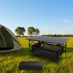 Mesa de Camping Plegable Ultraligera y Ultracompacta con Almacenamiento para Uso en Exteriores - Product Image 2