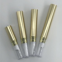 Vente en gros de flacons de crème pour les yeux en plastique PP de 5 ml à 15 ml avec pompe à vide sans gaz, impression sérigraphique personnalisée, couleur personnalisée, 24 heures