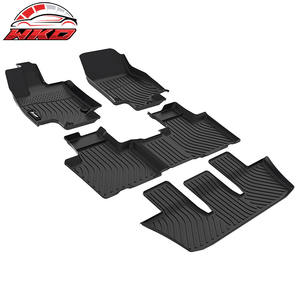 Tapis de sol moulés en 3D toutes saisons pour Toyota Grand Highlander 2024-2025 7 places, revêtement robuste en TPE – Remplacement - Product Image 2