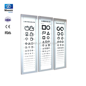 Boîte à lumière optique bas prix led tableau oculaire VC-010 tableau de Test d'acuité visuelle 5 mètres de <span class=keywords><strong>distance</strong></span> pour enfant - Product Image 2