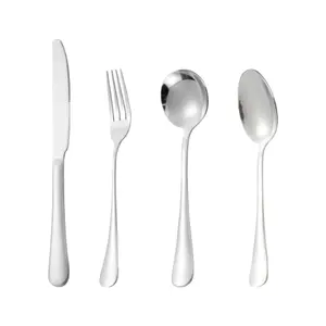 环保产品高品质不锈钢餐具银器叉刀勺子餐具套装结婚纪念品