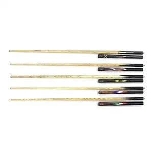 Queue de <span class=keywords><strong>billard</strong></span> de qualité supérieure à prix abordable, vendue directement par l'usine, différents styles, avec manche en bois de frêne, embout de 10 mm, 57 pouces, 18-20 oz - Product Image 1
