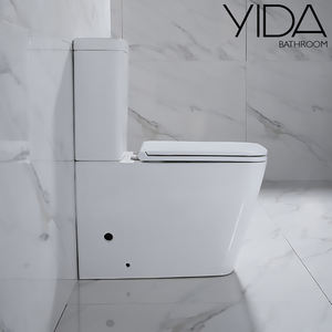 Yishyida — siège de toilette à double jet, pommeau de douche, 3 / 4.5 L, Design sans bords, économie d'eau directe, pour projet d'hôtel - Product Image 6