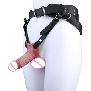 Celana Dildo Realistis dengan Tali Pengikat yang Dapat Disesuaikan, Berbagai Pilihan Ukuran Tali dan <span class=keywords><strong>Penis</strong></span>, Kenikmatan & Kenyamanan yang Ditingkatkan, Celana <span class=keywords><strong>Penis</strong></span> untuk Pria - Product Image 5