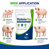 Aditivo Alimenticio Multivitamínico con Aminoácidos para Cerdos, para Mejorar la Inmunidad, Aliviar el Estrés y Apoyar el Crecimiento