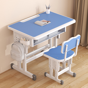 Tables et chaises d'école <span class=keywords><strong>de</strong></span> qualité commerciale, bureaux et chaises universitaires avec chaises d'étude ergonomiques pour étudiants, disponibles en plusieurs couleurs - Product Image 2