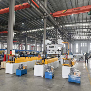 Machine for Making House Fence Panel Colored Steel Tile Type Steel Garden Fence Post S-shaped V-shaped Cold Roll Forming Machine - Product Image 3