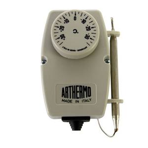 Termostato Ajustable con Sensor de Membrana Líquida de un Solo Polo, Contactos SPDT de -35+35 °C para Almacenamiento en Cámaras Frigoríficas - Product Image 1