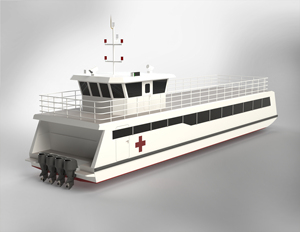 Grandsea 82FT Aluminium 5083 Navire-<span class=keywords><strong>hôpital</strong></span> flottant Africa <span class=keywords><strong>Mercy</strong></span> Ship <span class=keywords><strong>à</strong></span> vendre - Product Image 3