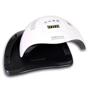 Profesional <span class=keywords><strong>pro</strong></span> cure LED lámpara de uñas salón pedicura UV lámpara de uñas extractor para uñas curado arte manicura esmalte Gel secador solar - Product Image 6