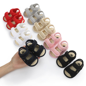 Vendita calda colorata 0-1 anno <span class=keywords><strong>sandali</strong></span> estivi ragazzi ragazze di apprendimento per bambini all'aperto scarpe da passeggio per bambini pantofole - Product Image 6