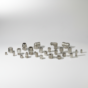 Raccord hexagonal droit <span class=keywords><strong>en</strong></span> acier inoxydable 316SS/laiton NPT, forgé, à souder, haute pression - Product Image 2