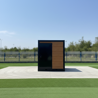 Salle de bain mobile extensible de haute qualité, toilettes préfabriquées portables avec douche pour maison et appartement, fabriquées en panneaux sandwich