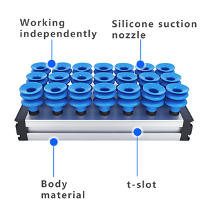 Sistem Pengisap Vakum Terintegrasi Lengan <span class=keywords><strong>Robot</strong></span> Pneumatik untuk Penempelan Palet Berat pada Kotak Karton dan Penanganan Material - Product Image 4