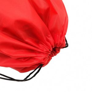 Promotional Draw String Sports <b>Backpack</b> Waterproof Polyester Drawstring Bag With Mesh - Product Image 6