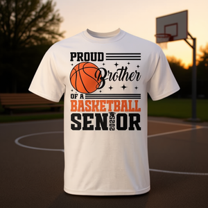 Maglietta per Laureati di Basket 2025 - Fratello Orgoglioso - Prodotto Promozionale Personalizzabile - Product Image 3