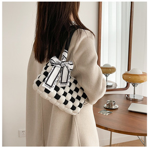 กระเป๋าครอสแบคทำมือวัสดุผ้าแคนวาสแบบตาข่ายสำหรับงานถักกระเป๋าถือ - Product Image 6
