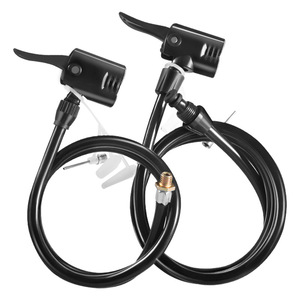 Tuyau de pompe à air universel avec connecteur de buse américain, britannique et français pour accessoires de gonflage de pneus - Product Image 2
