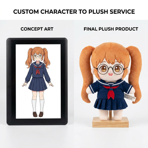 Poupée en <span class=keywords><strong>peluche</strong></span> humanoïde personnalisée, jouet de personnage d'anime doux, du design 2D à la réalité 3D, OEM ODM, faible MOQ, cadeau pour événement d'entreprise, vente en gros - Product Image 5