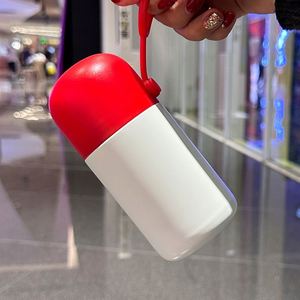 Wholesale Compact Portable 304 Stainless Steel <b>Thermos</b> Cup with Vacuum Pump Children's Mini Pocket Cup <b>Bottles</b> - Product Image 3
