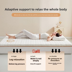 Mittelfeste Faltbare Einzelmatratze aus <span class=keywords><strong>Memory</strong></span>-Schaum, Weiches Polster für Zuhause, Schlafzimmer, Wohnheim, Hotel, Schule, Vermietung, Spezielle Studenten-Bettwäsche - Product Image 2