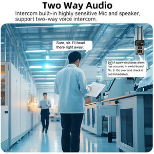 Analyseur multispectral d'avertissement d'incendie <span class=keywords><strong>HD</strong></span> AI avec détection d'incendie de haute précision et dispositif d'alarme Caméra de détection de <span class=keywords><strong>flamme</strong></span> - Product Image 5