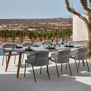 Mobili da ristorante <span class=keywords><strong>per</strong></span> esterni mobili da pranzo in vimini <span class=keywords><strong>per</strong></span> esterni set <span class=keywords><strong>tavolo</strong></span> e <span class=keywords><strong>sedie</strong></span> in rattan <span class=keywords><strong>tavolo</strong></span> da <span class=keywords><strong>giardino</strong></span> sedia da pranzo - Product Image 6